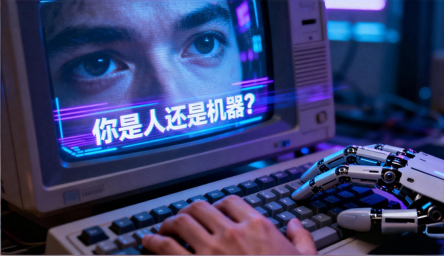当机器开始“装人”:图灵测试,一场关于“谁在说话”的哲学游戏 - 概念解码 - SKYCITY科幻日志